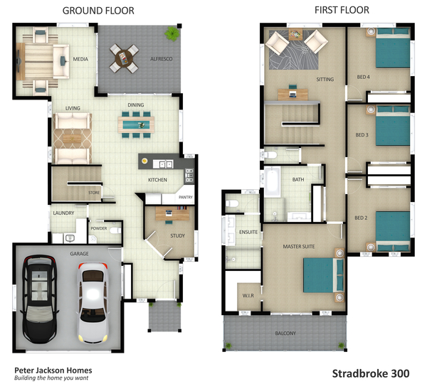 Stradbroke 300 Floor Plans Contact Us For Floor Plan Options & Inclusions