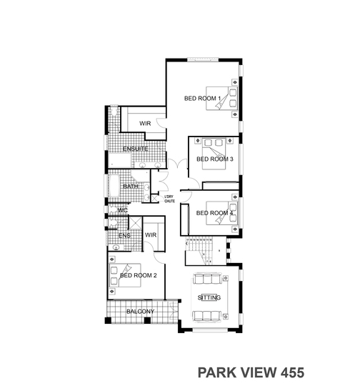 Parkview First Floor Plan