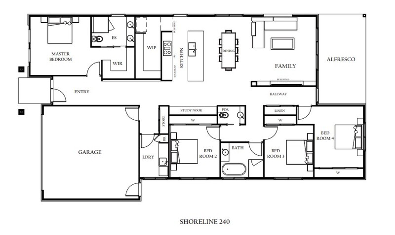 Shoreline 240 Floor Plan